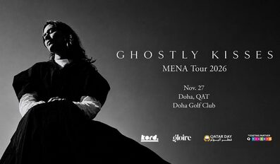 Ghostly Kisses Live in Qatar Dream Pop Favourite Set for Doha Concert